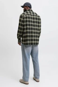 Camisa xadrez regular fit PLUS