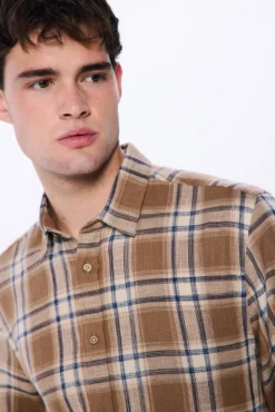 Camisa xadrez rústica