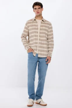 Camisa xadrez rústica
