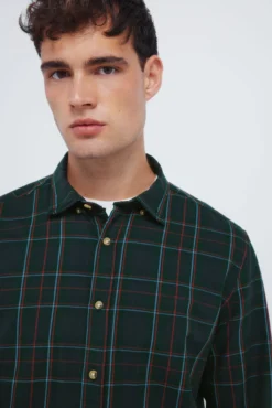 camisa xadrez tartan