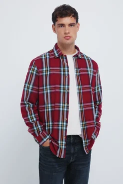 camisa xadrez tartan