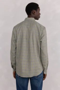Camisa xadrez tencel