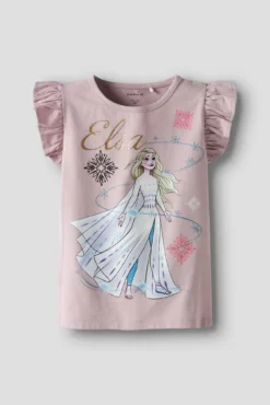 Camiseta da menina congelada