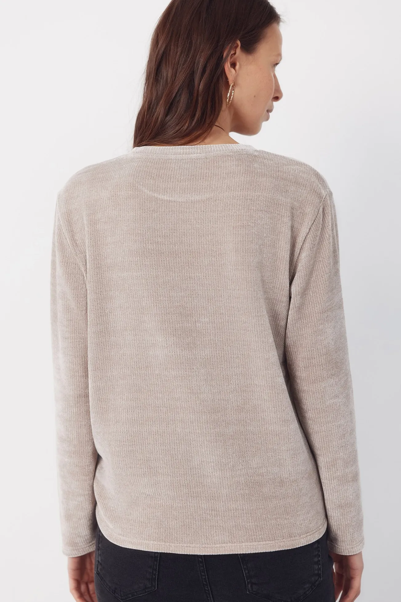 Camiseta de chenille