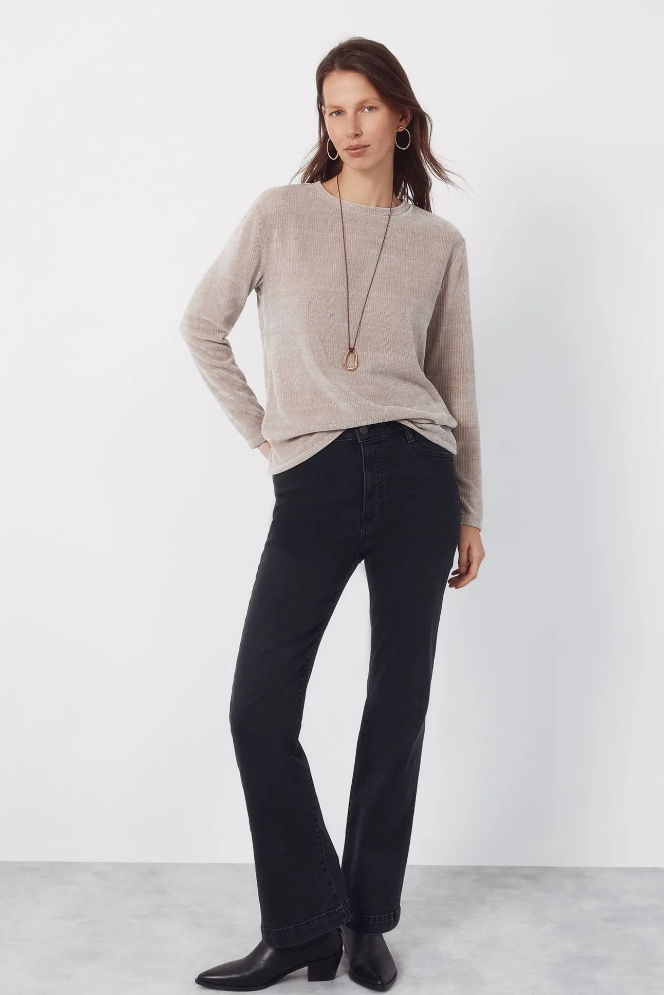 Camiseta de chenille