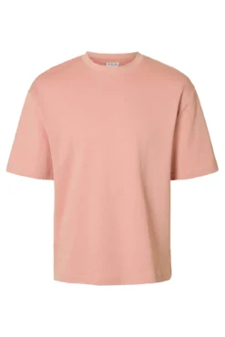 Camiseta de manga curta com caimento solto