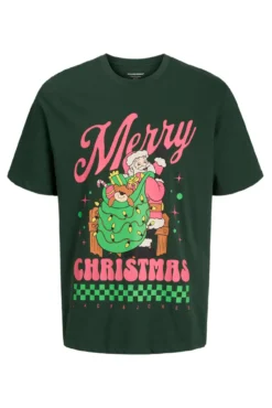 Camiseta de Natal de manga curta