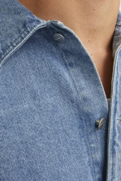 Camiseta denim larga