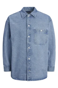 Camiseta denim larga