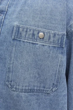 Camiseta denim larga