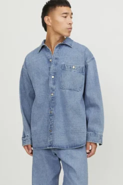 Camiseta denim larga