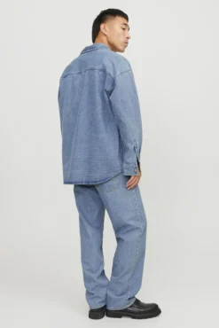 Camiseta denim larga