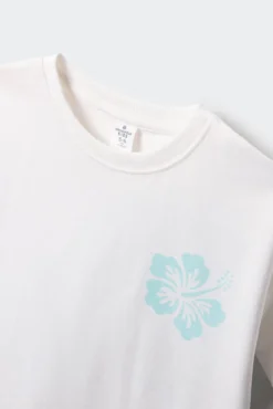 Camiseta feminina palmeira