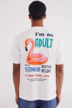 Camiseta Flutuante
