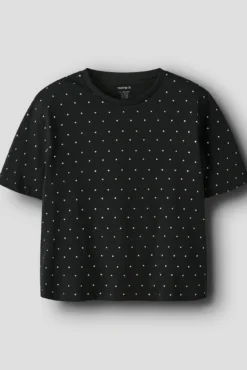 Camiseta glitter para menina