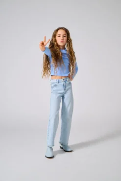 Camiseta manga comprida para menina