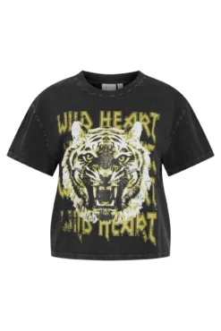 Camiseta manga curta de algodão orgânico
