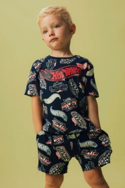 Camiseta manga curta Hotwheels