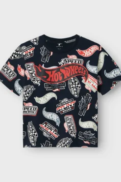 Camiseta manga curta Hotwheels