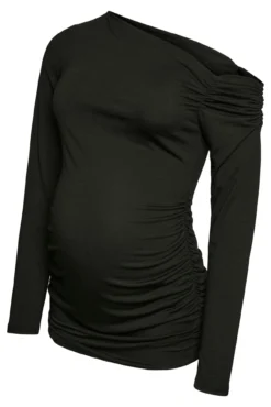 Camiseta maternity assimétrica