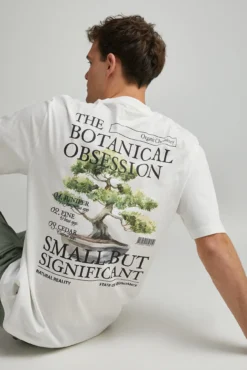 camiseta obsessão botânica