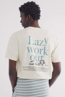 Camiseta para malhar preguiçoso