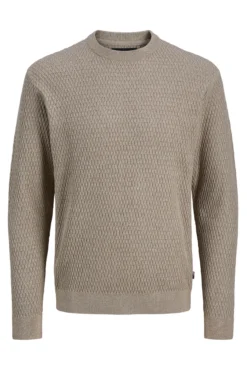Camisola básica com gola redonda