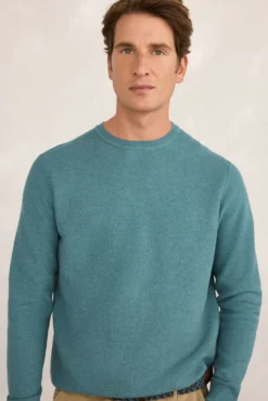 Camisola básico de favo de mel