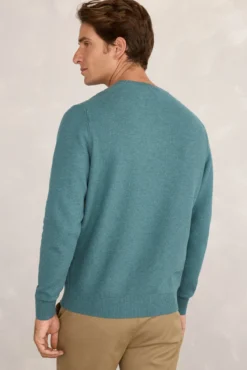 Camisola básico de favo de mel