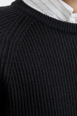 Camisola básico de malha liso