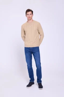Camisola básico gola redonda