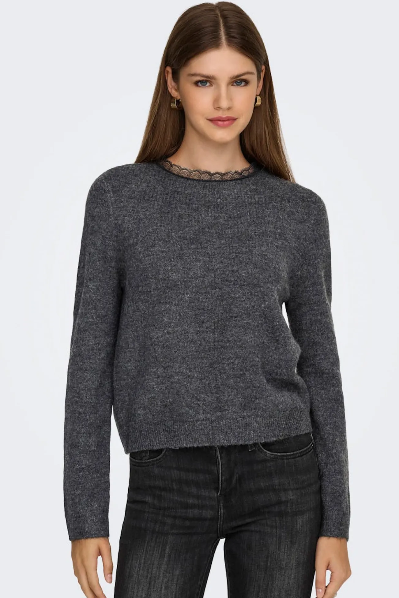 Camisola com renda