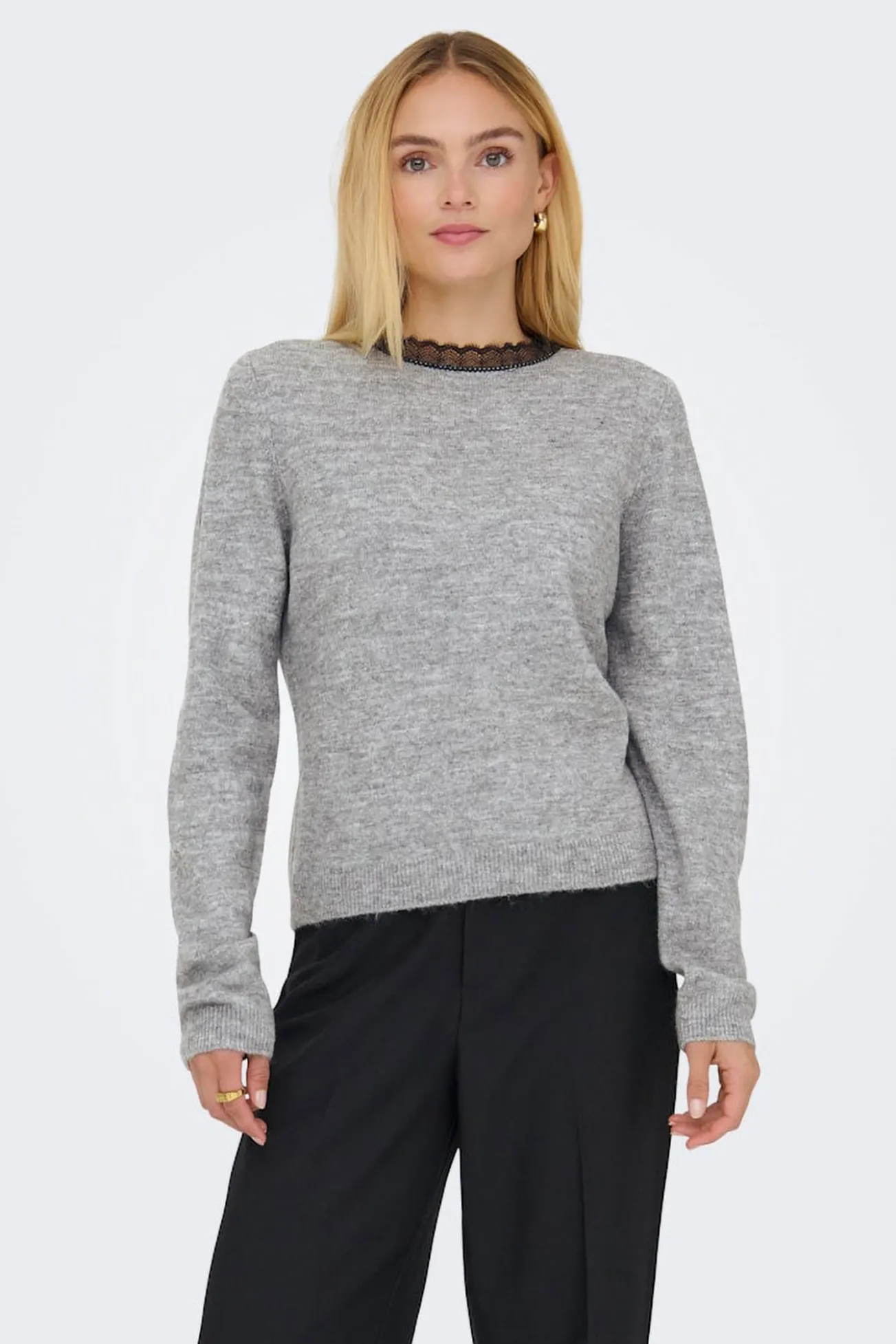 Camisola com renda