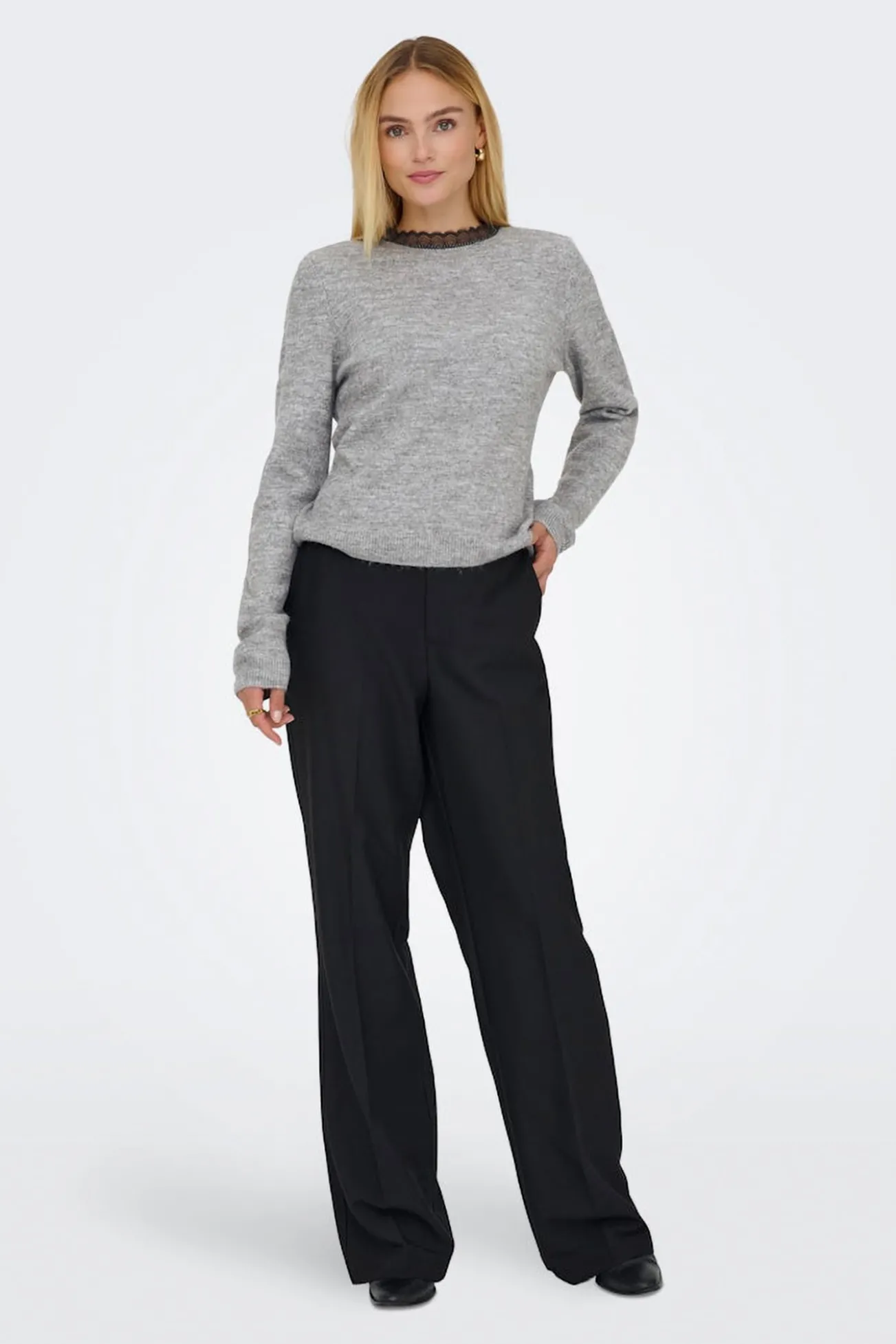 Camisola com renda