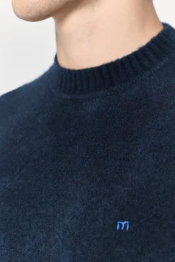 Camisola de gola caixa com corte regular