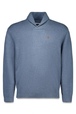 Camisola de gola estilo smoking