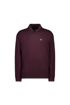 Camisola de gola estilo smoking