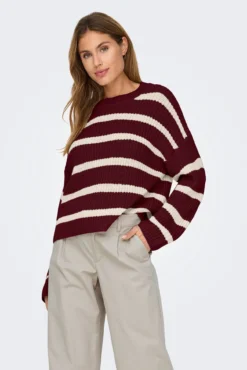 Camisola de gola redonda
