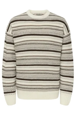 Camisola de gola redonda