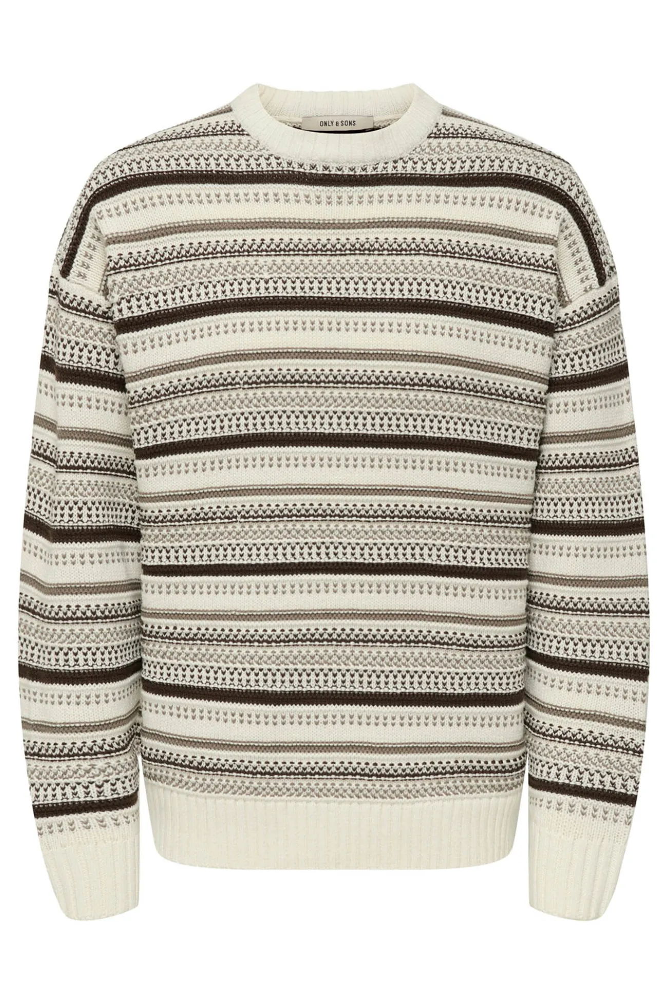 Camisola de gola redonda