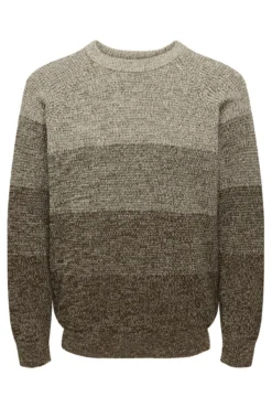 Camisola de gola redonda
