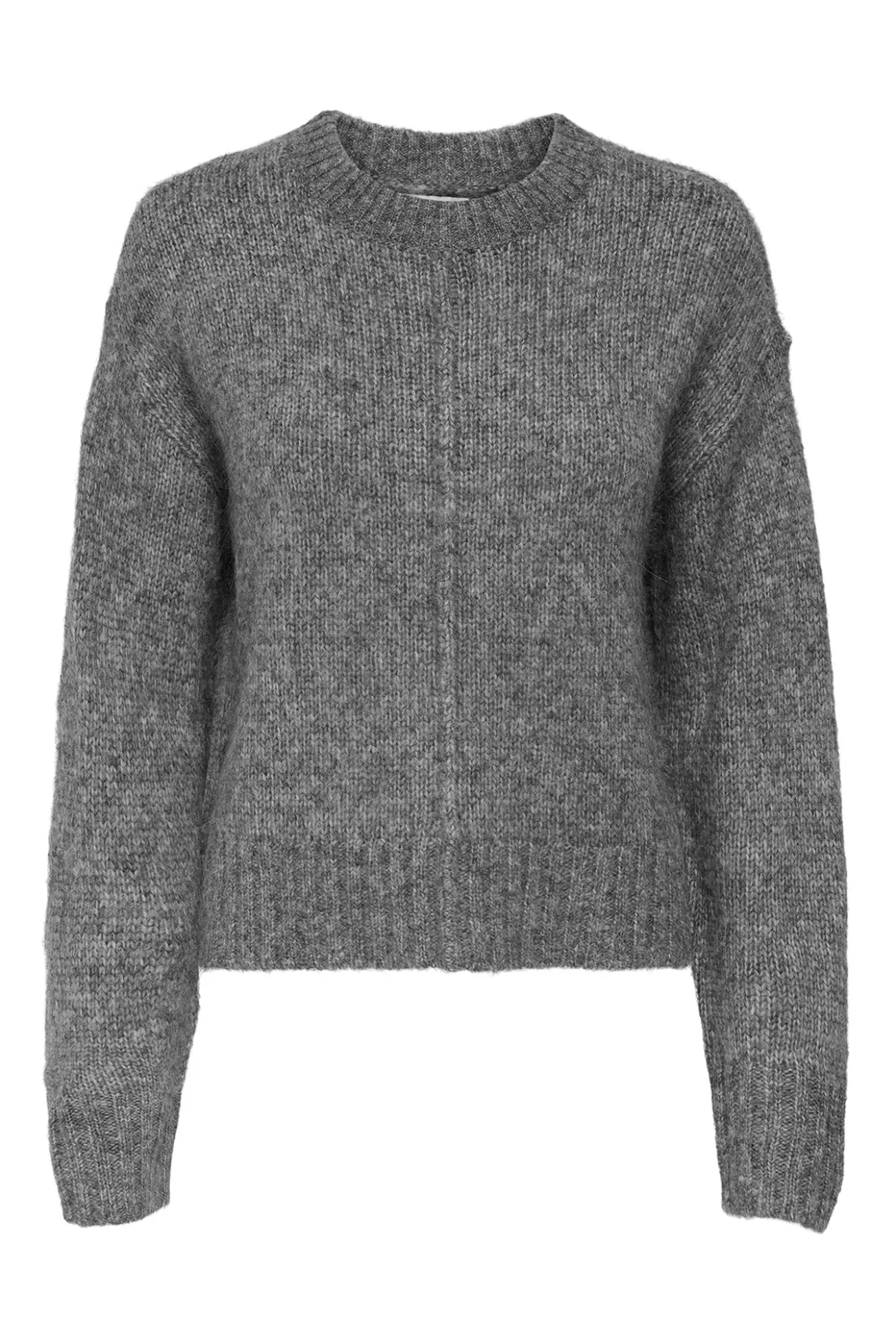 Camisola de gola redonda