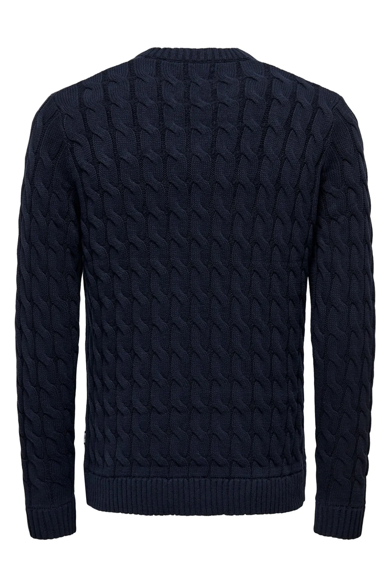 Camisola de gola redonda