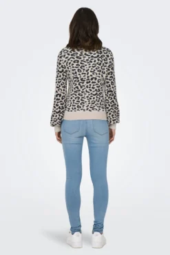 Camisola de gola redonda