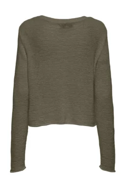 Camisola de gola redonda