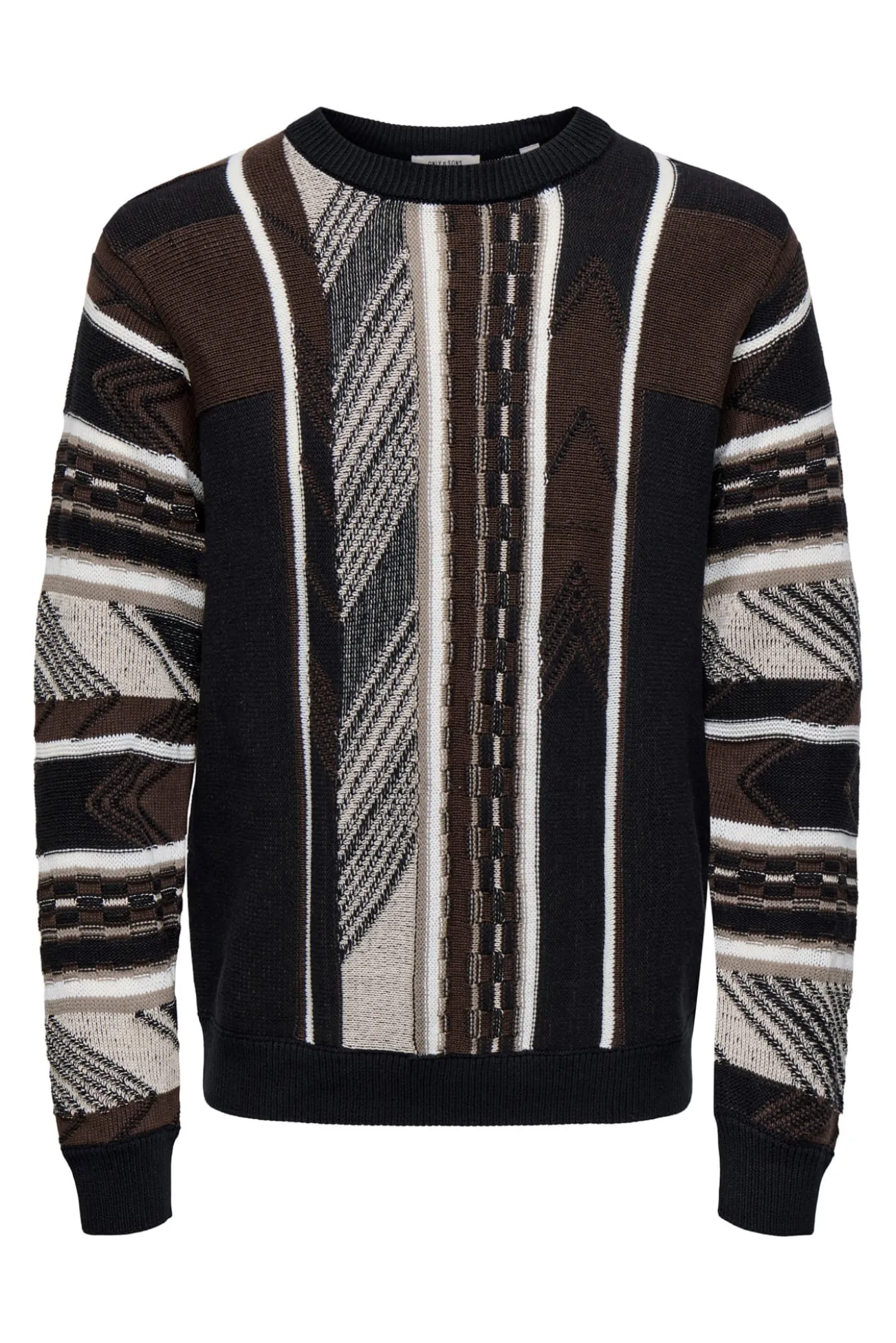 Camisola de gola redonda