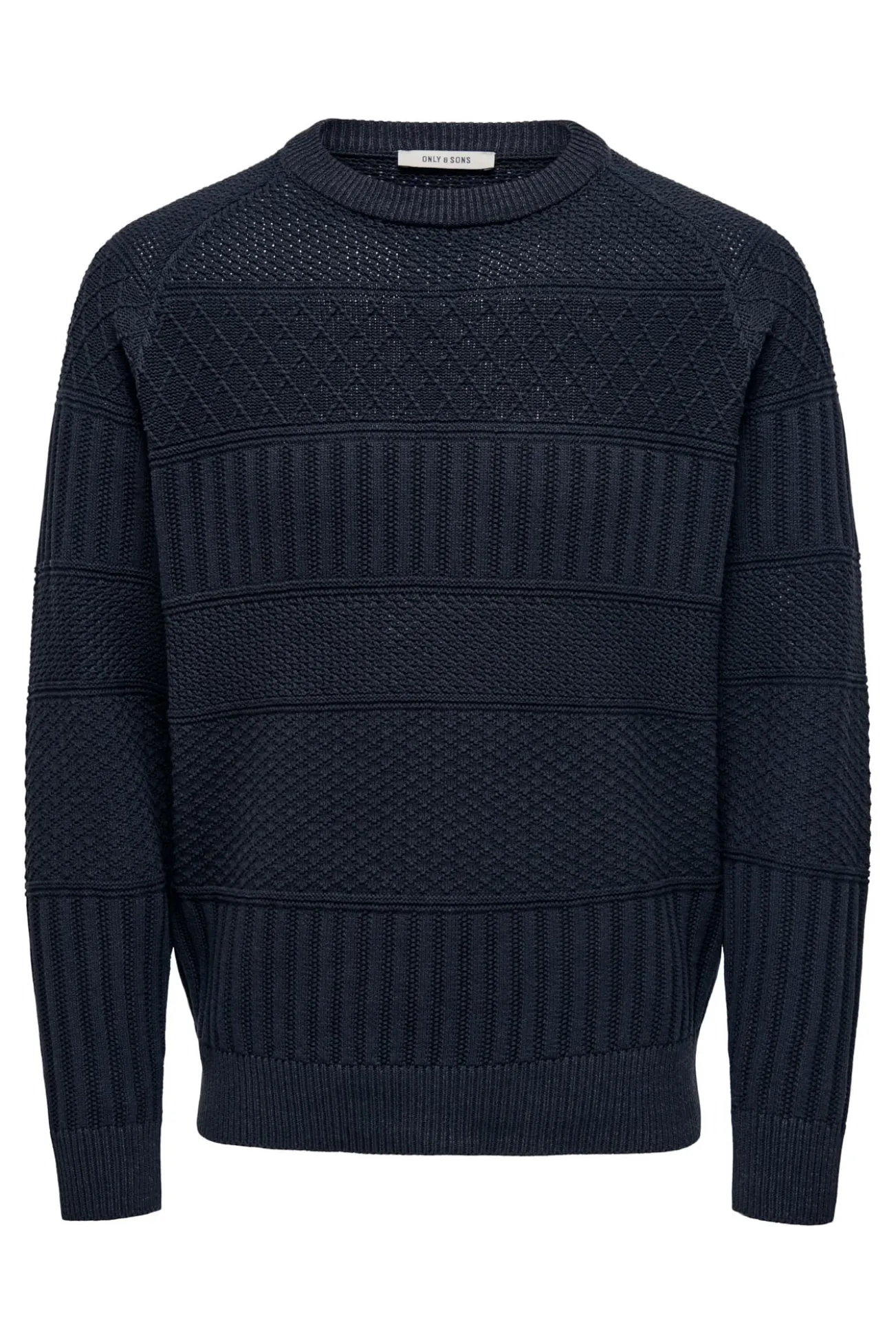 Camisola de gola redonda