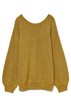 Camisola de gola redonda Curve