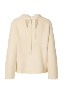Camisola de laçada de alpaca