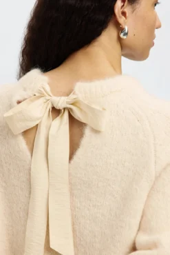 Camisola de laçada de alpaca